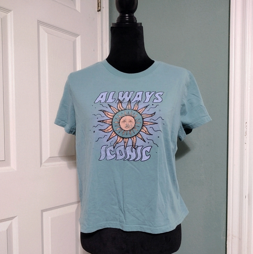 Always Iconic Graphic Tee - Teal